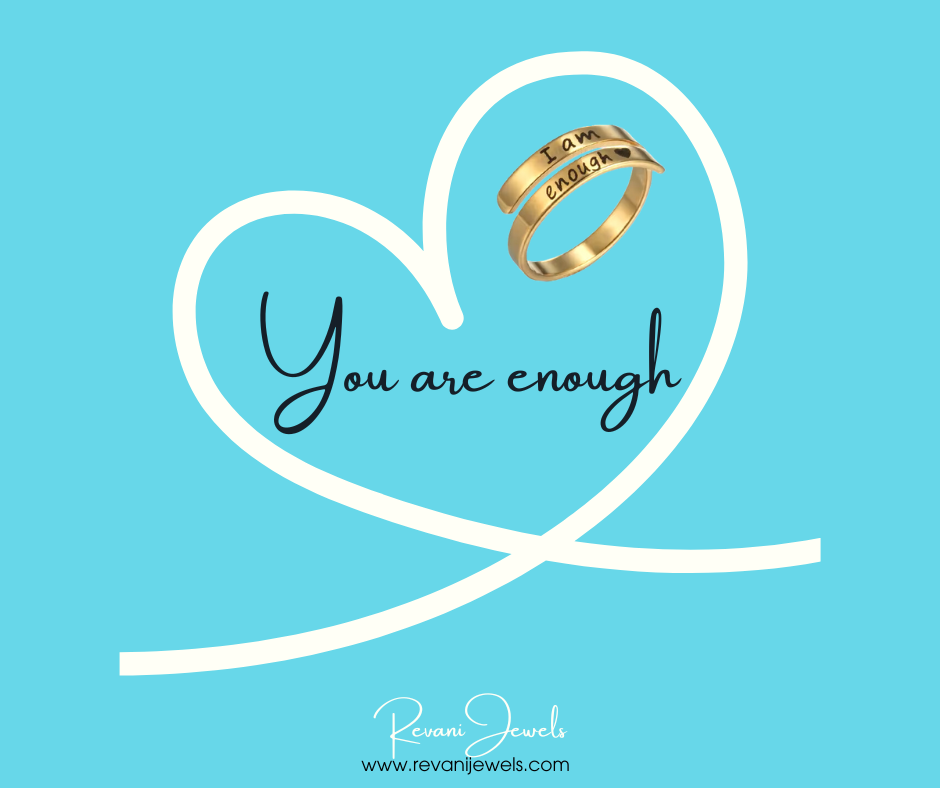 I Am Enough Ring