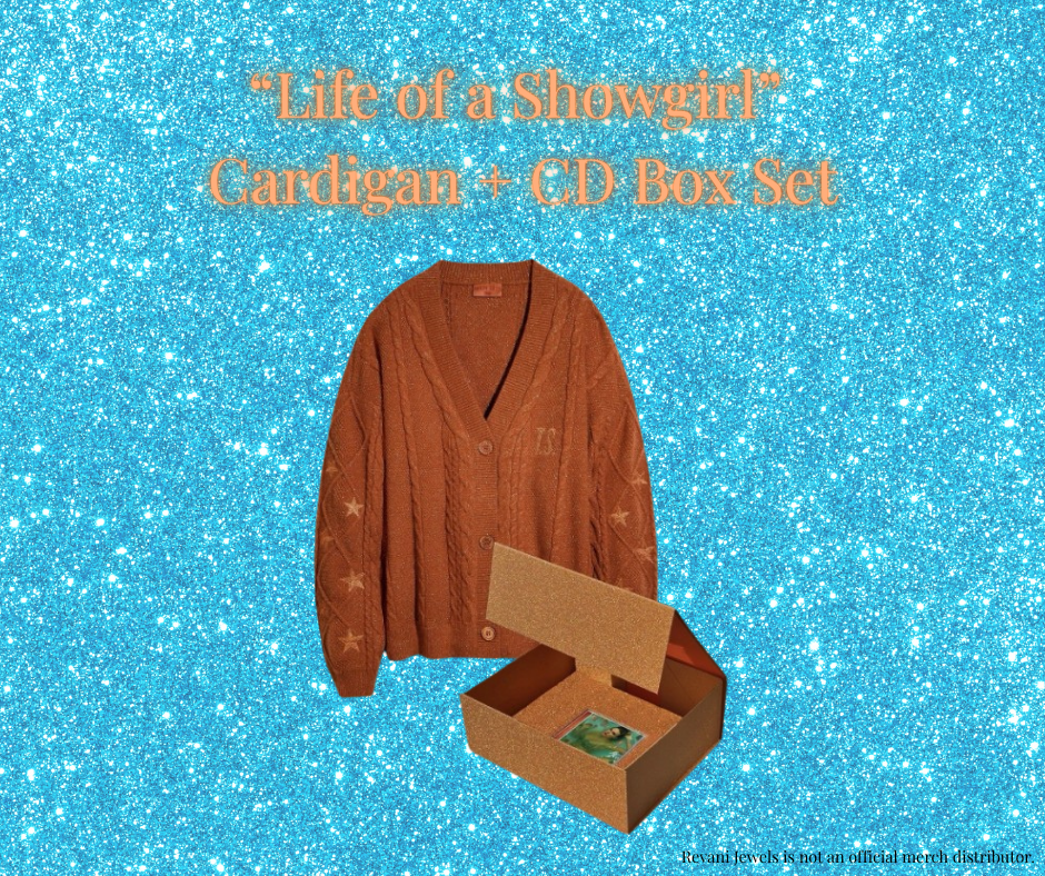 Gift Bundle Special Edition: Eras-Inspired Jewelry & Cardigan/CD Collector’s Box Set (Large/2XL)