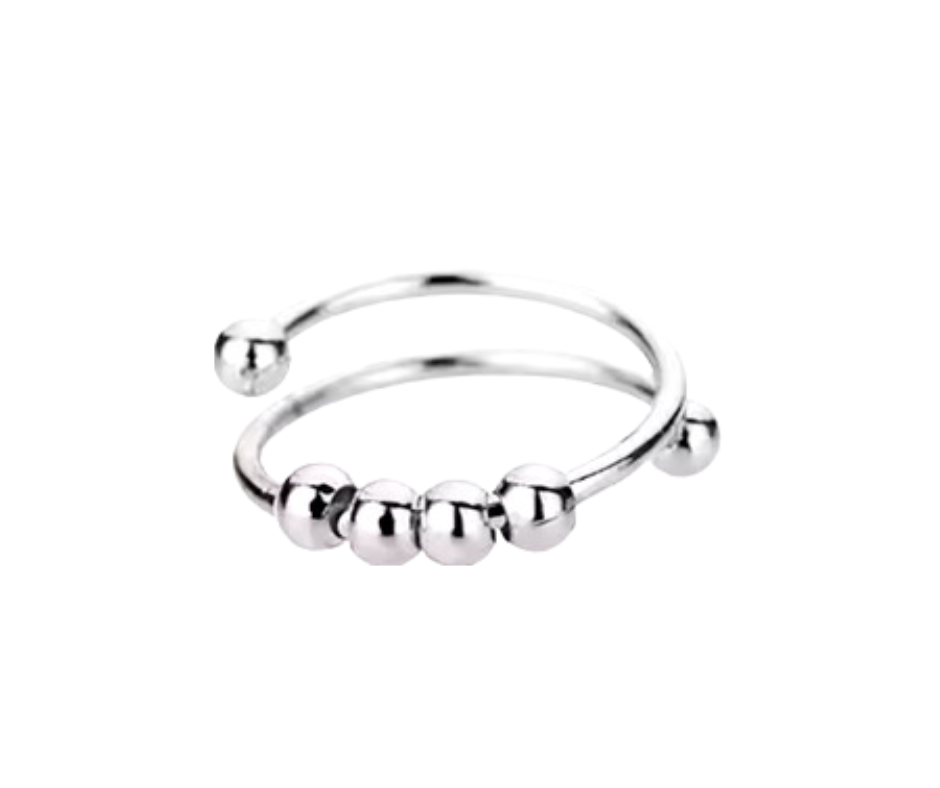 Serenity Spinner Bead Ring