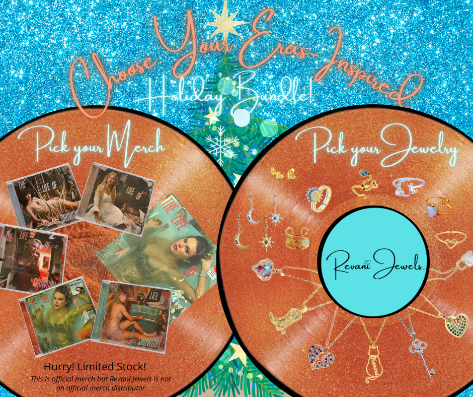 Gift Bundle Special Edition: Eras-Inspired Jewelry & Cardigan/CD Collector’s Box Set (Large/2XL)